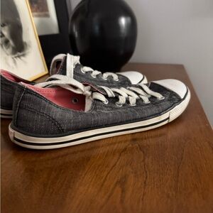 Converse Black and White High-Top Sneakers